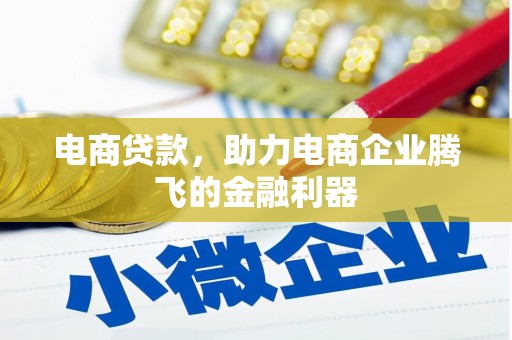 微山电商贷款，助力电商企业腾飞的金融利器