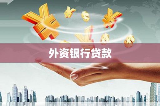 微山外资银行贷款