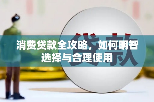 微山消费贷款全攻略，如何明智选择与合理使用