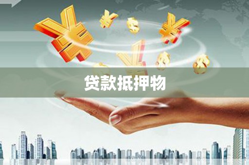 微山贷款抵押物
