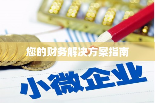 微山您的财务解决方案指南