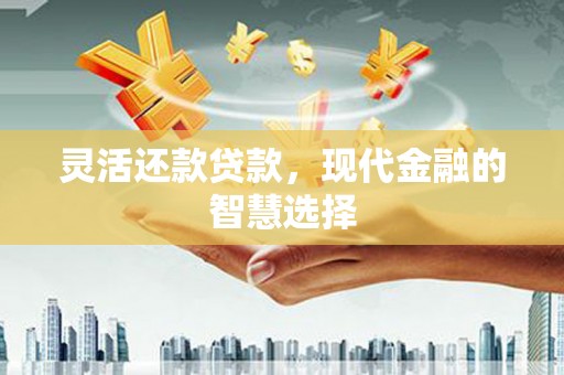 微山灵活还款贷款，现代金融的智慧选择