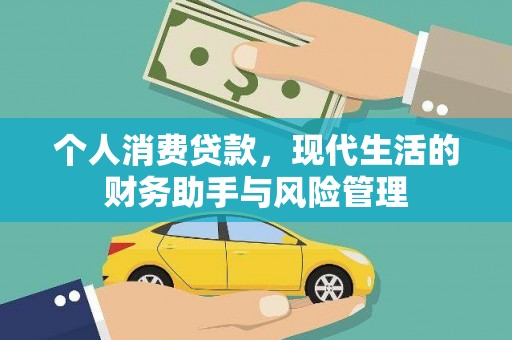 微山个人消费贷款，现代生活的财务助手与风险管理