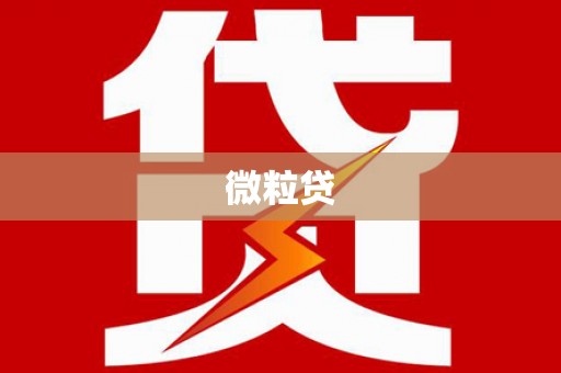 微山微粒贷