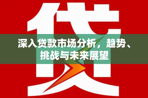 微山深入贷款市场分析，趋势、挑战与未来展望