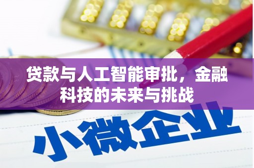 微山贷款与人工智能审批，金融科技的未来与挑战
