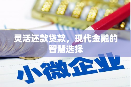 微山灵活还款贷款，现代金融的智慧选择