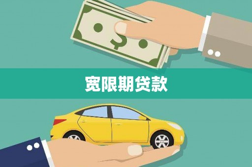 微山宽限期贷款