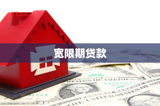 微山宽限期贷款