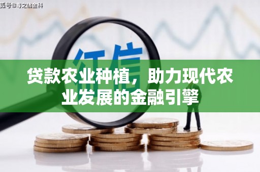 微山贷款农业种植，助力现代农业发展的金融引擎