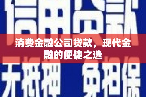 微山消费金融公司贷款，现代金融的便捷之选