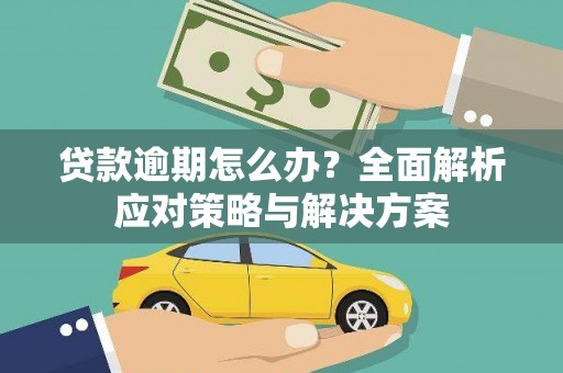 微山贷款逾期怎么办？全面解析应对策略与解决方案